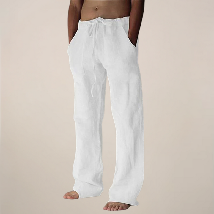 Owen | Men’s Wide Loose Relaxed Fit Trousers - Elle Zürich
