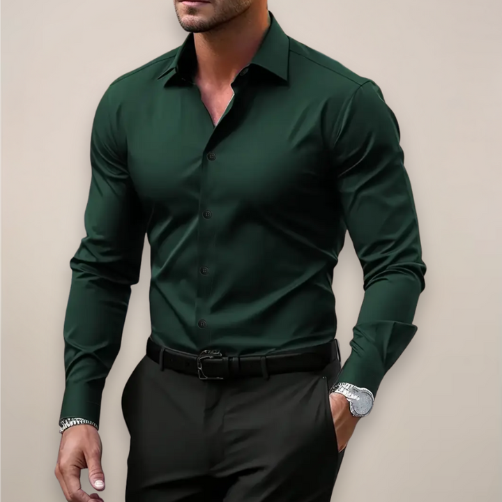 Alexander | Men’s Long Sleeve Smart Style Shirt - Elle Zürich