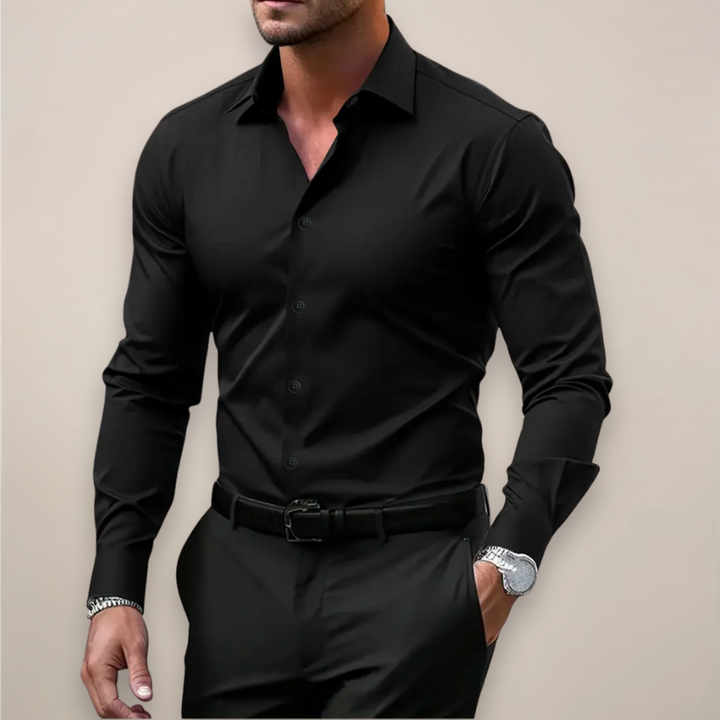 Alexander | Men’s Long Sleeve Smart Style Shirt - Elle Zürich