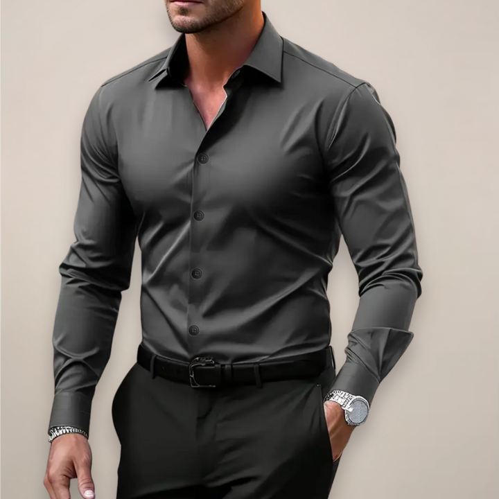 Alexander | Men’s Long Sleeve Smart Style Shirt - Elle Zürich