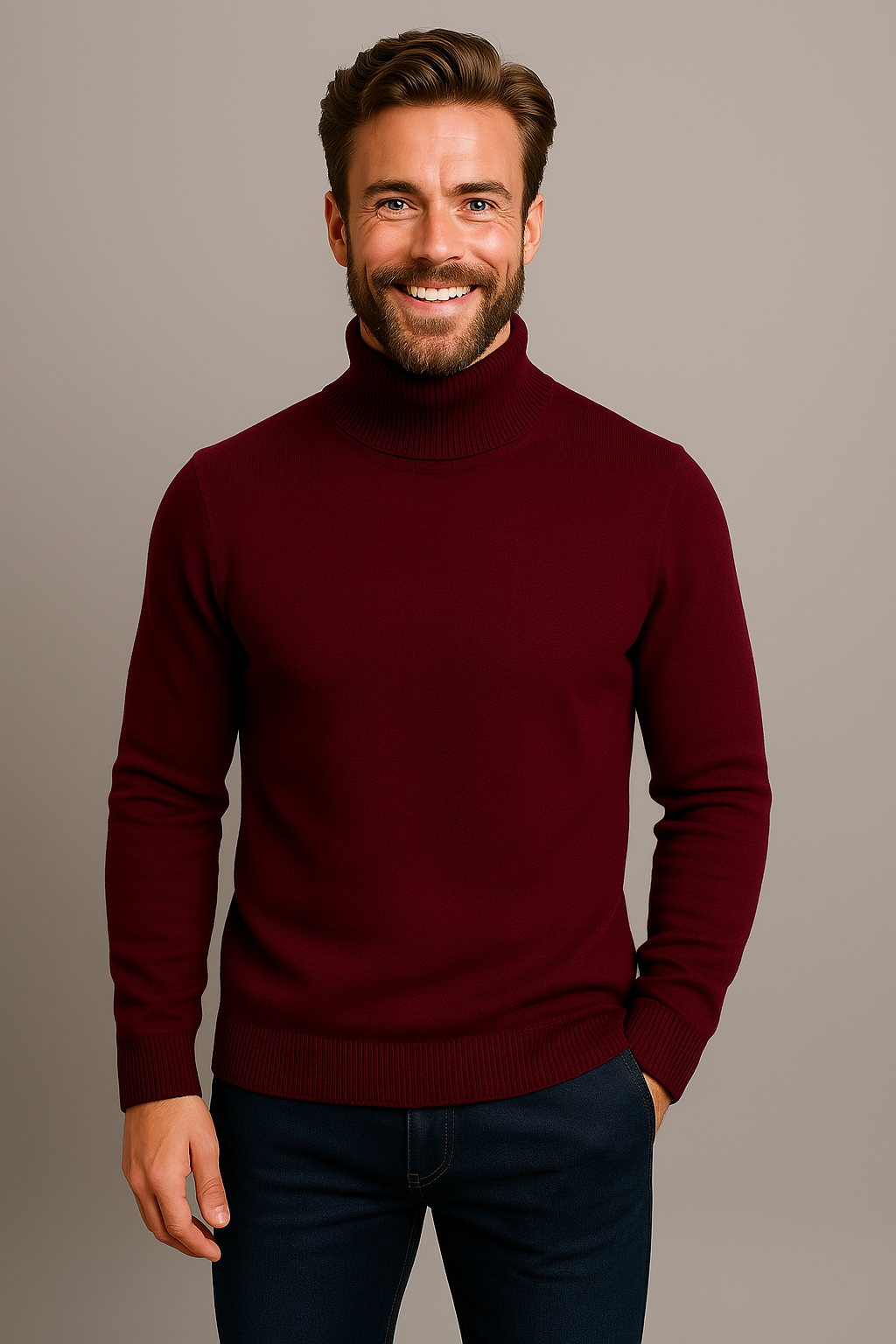 Klaus | Herren Frühlings Rollkragenpullover - Elle Zürich