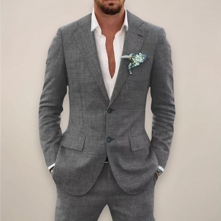 Patrick | Men’s Two Piece Single Breasted Suit Set - Elle Zürich