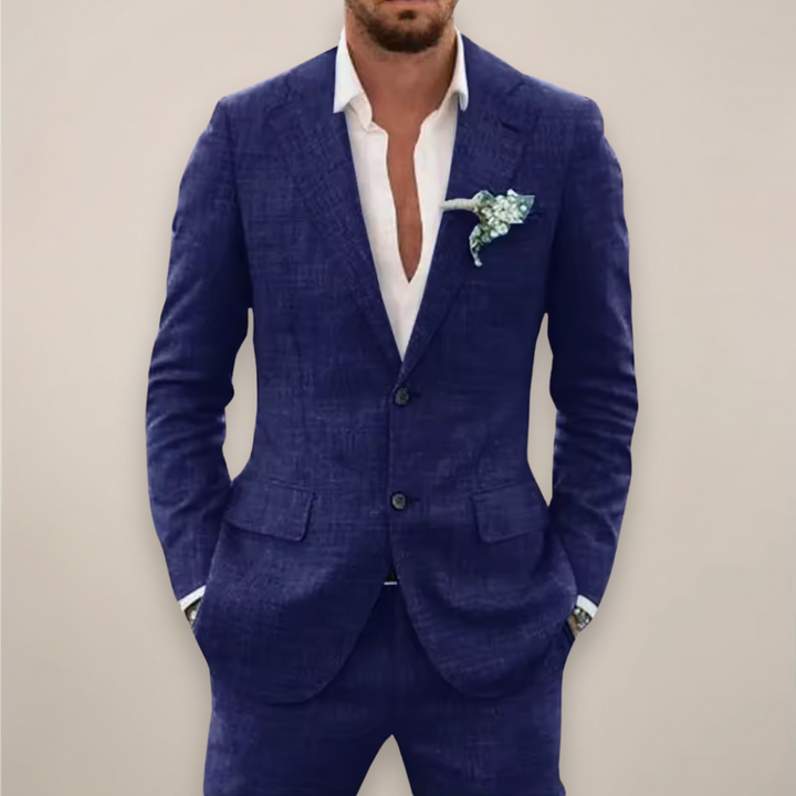 Patrick | Men’s Two Piece Single Breasted Suit Set - Elle Zürich