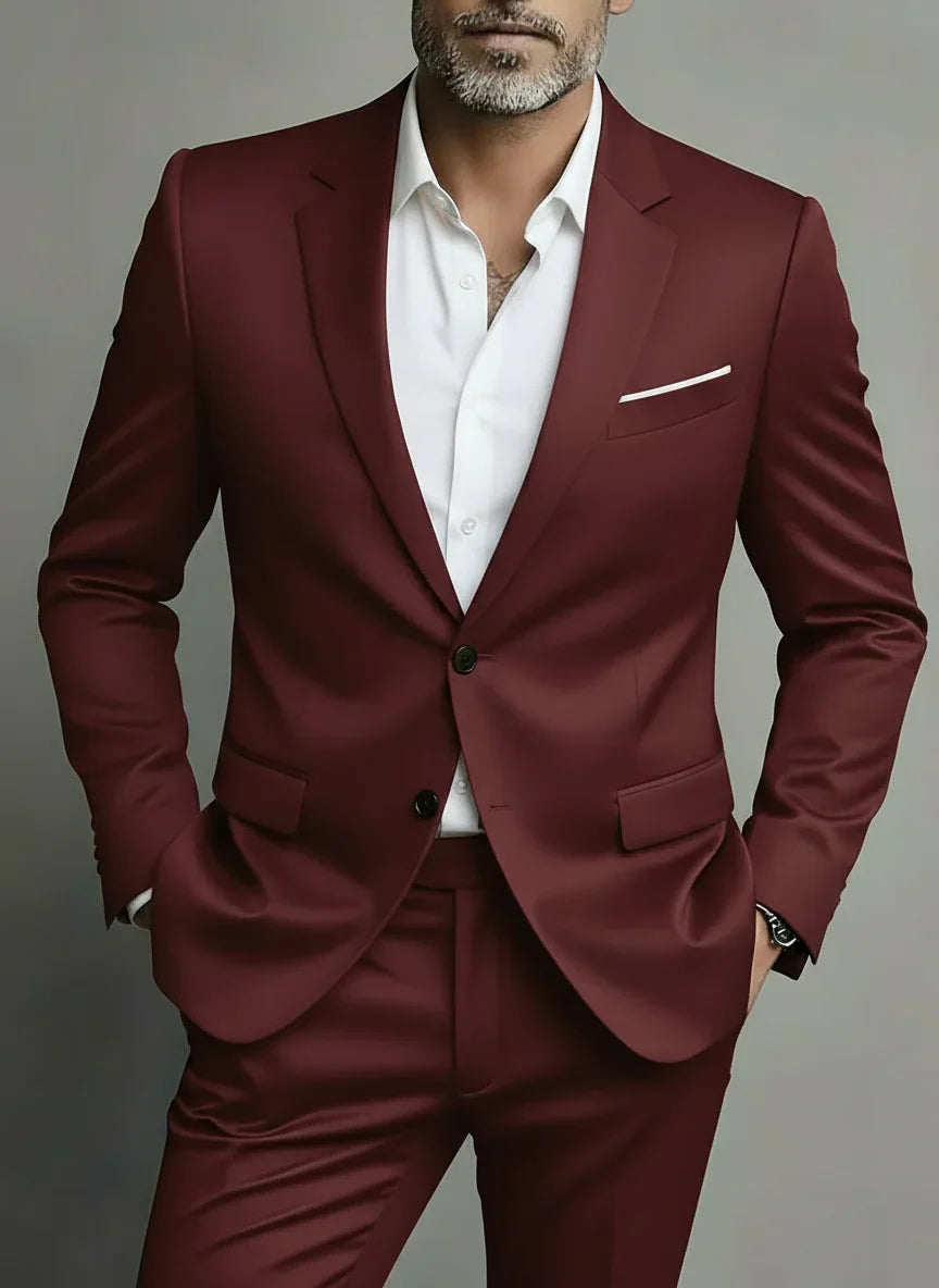 Florian | Eleganter Herren Frühjahrs Slim Fit Anzug - Elle Zürich