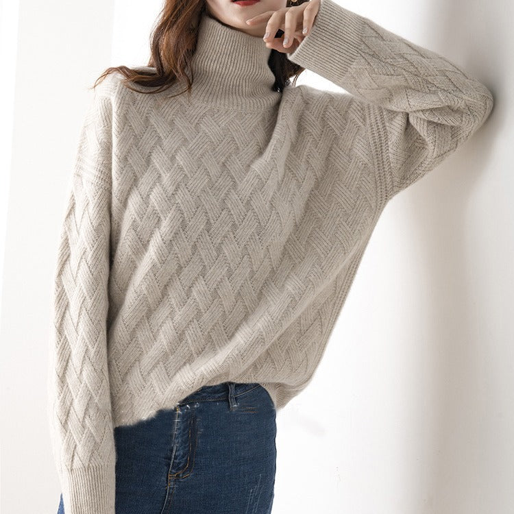 Karin | Damen Rollkragenpullover für den Frühling - Elle Zürich