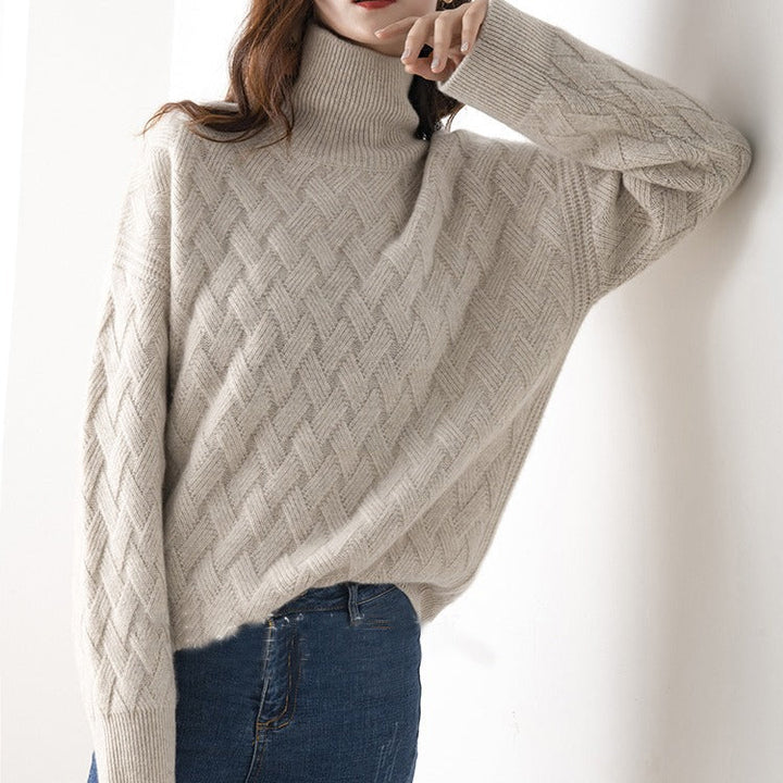 Karin | Damen Rollkragenpullover für den Frühling - Elle Zürich
