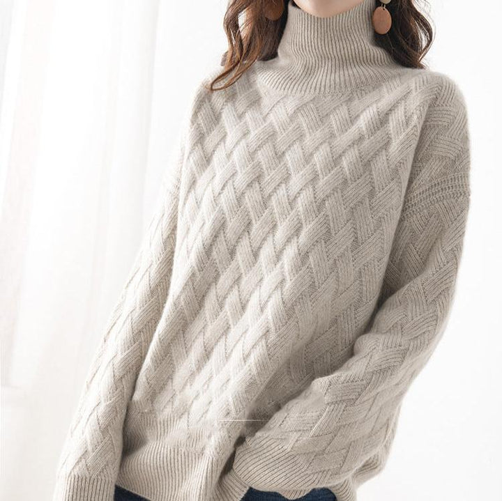 Karin | Damen Rollkragenpullover für den Frühling - Elle Zürich