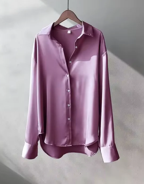 Sabine | Damen Klassische Elegante Button-Down Bluse - Elle Zürich
