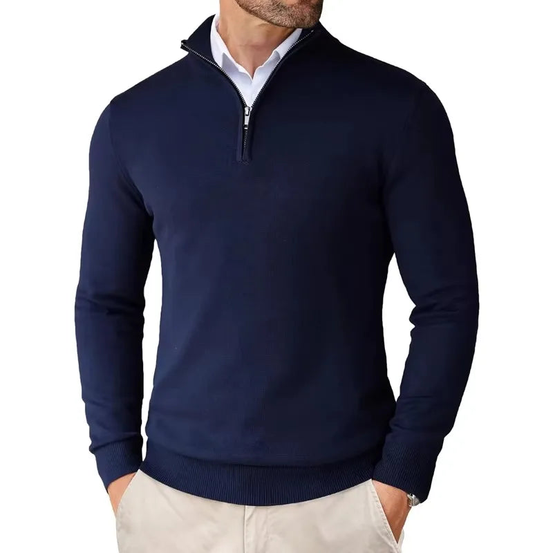 Albert | Herren Quarter-Zip Pullover für Smart Casual - Elle Zürich