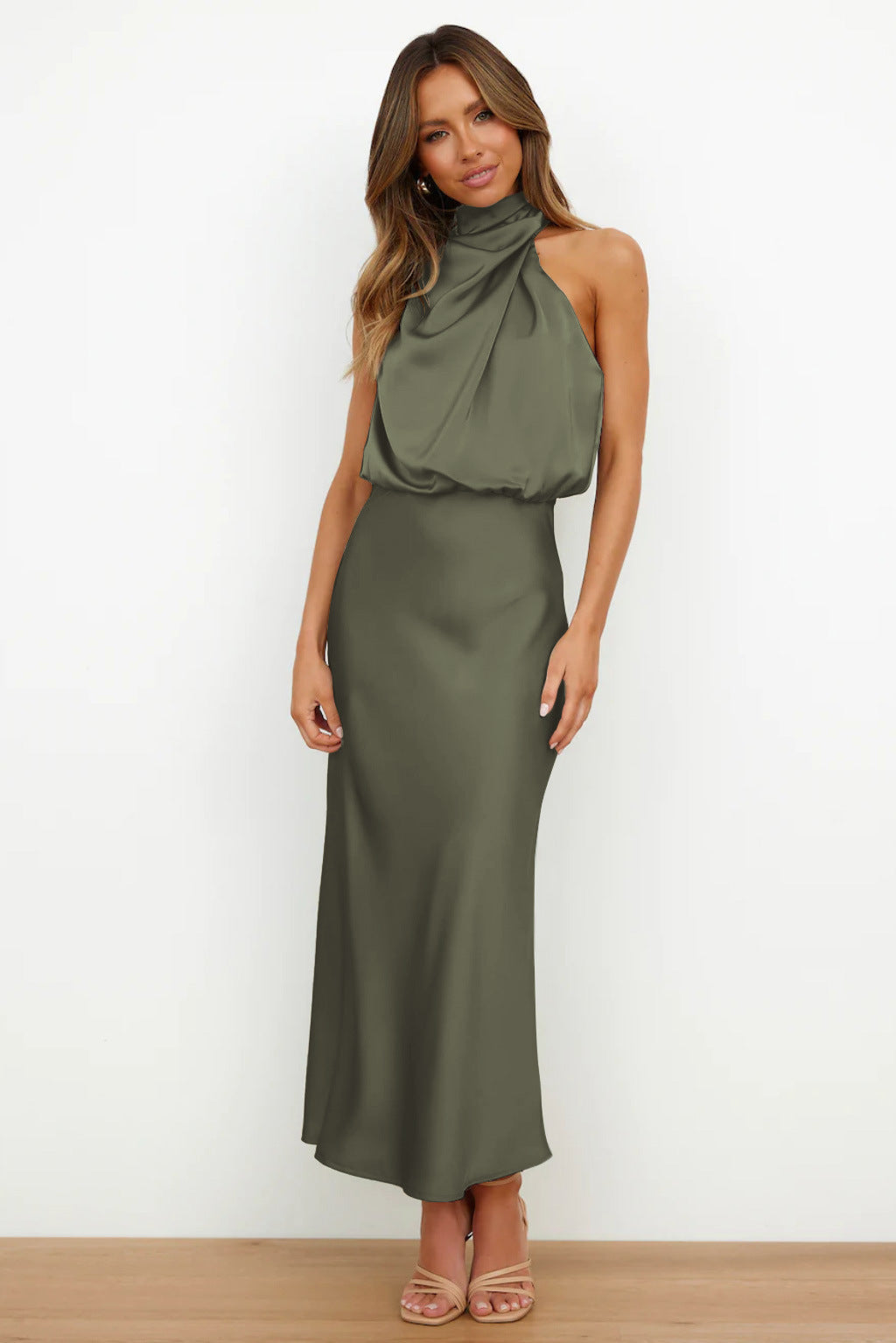 Claudia | Damen Schickes Halter Abendkleid - Elle Zürich