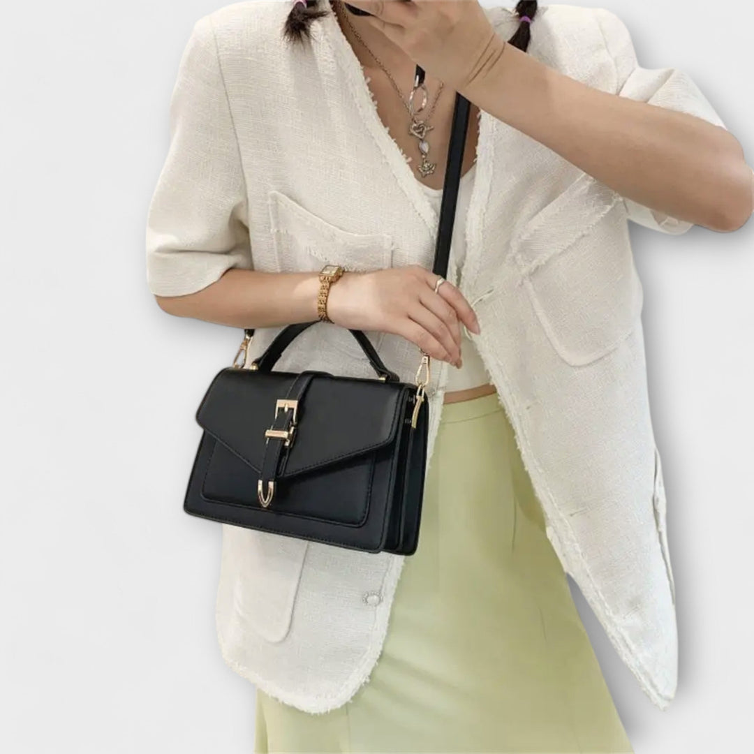 Jasmine | Women’s Classic Elegant Structured Shoulder Bag - Elle Zürich