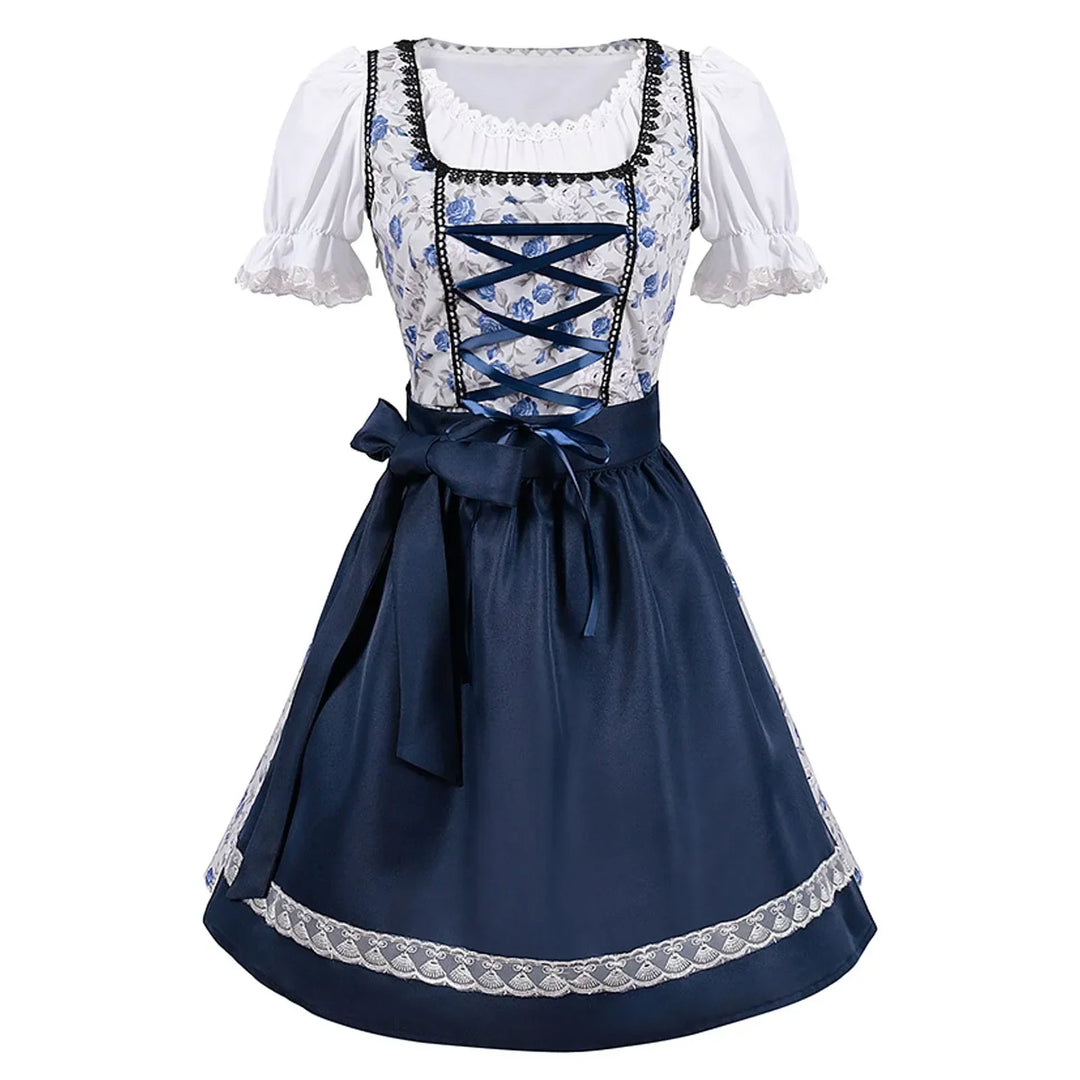 Eva | Klassisches Bayerisches Dirndlkleid mit Puffärmeln - Elle Zürich
