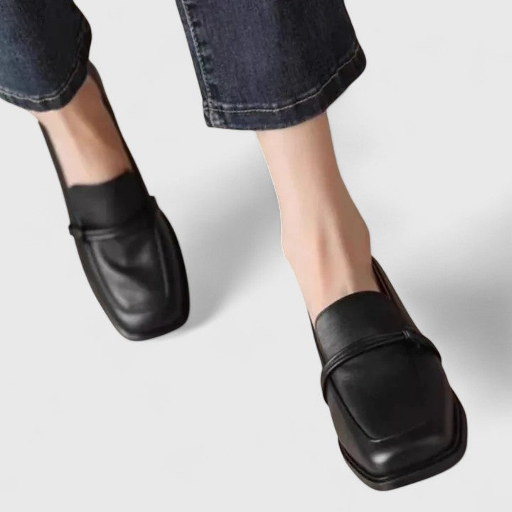 Marion | Damen Klassische Slip-On Bequeme Loafer - Elle Zürich