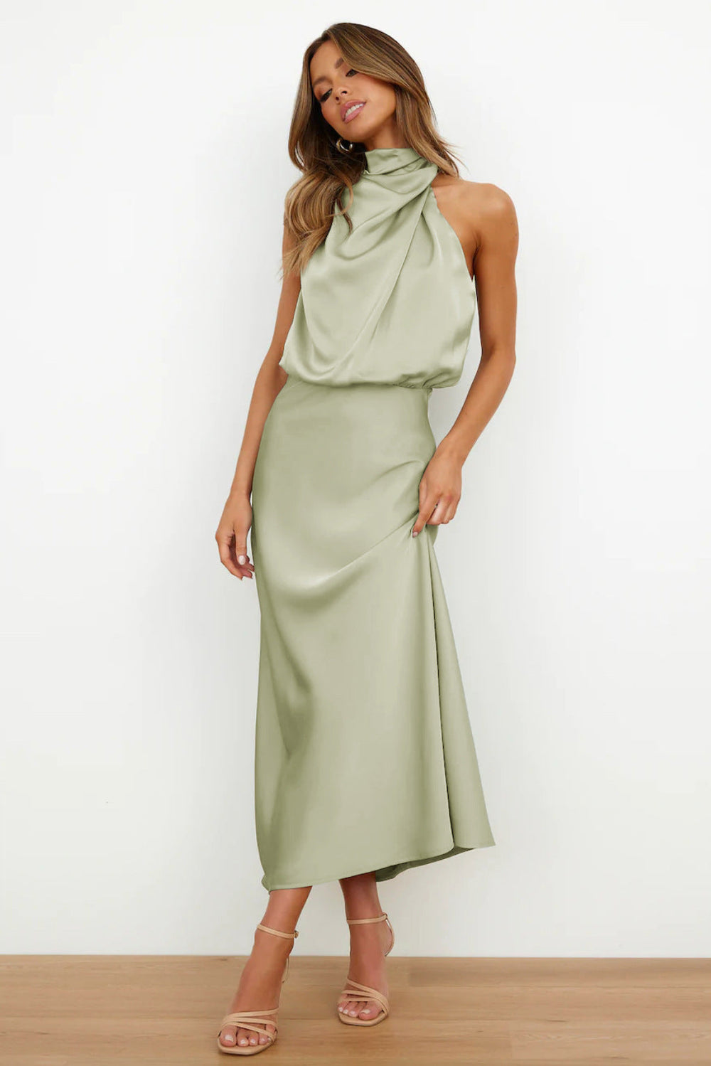 Claudia | Damen Schickes Halter Abendkleid - Elle Zürich