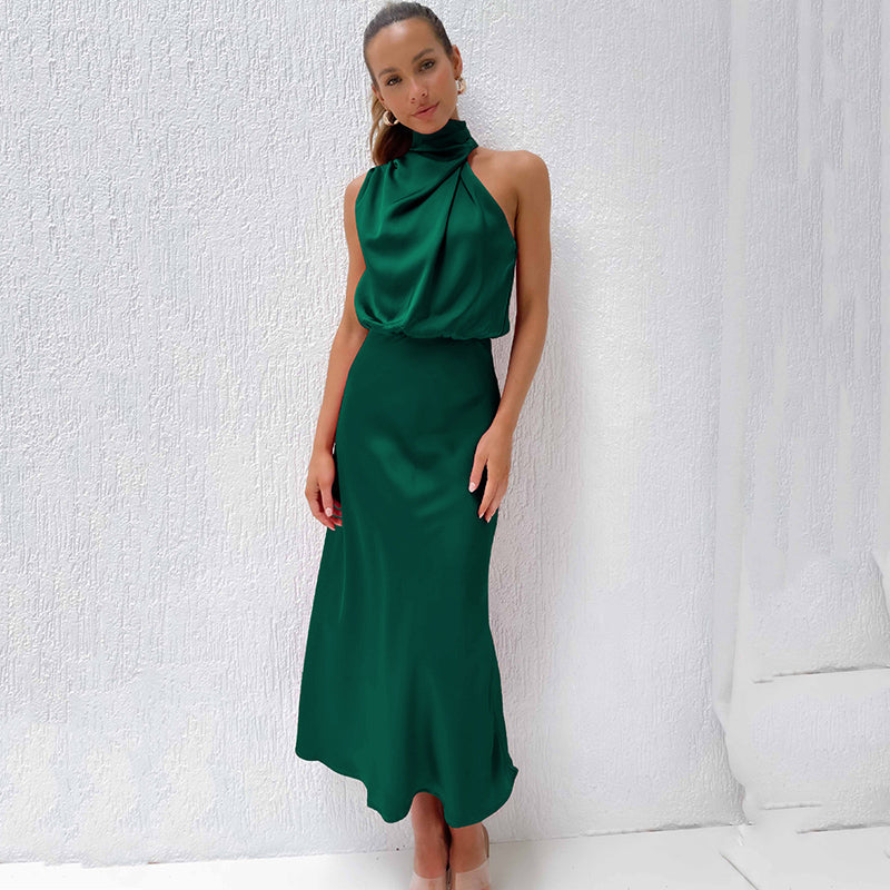Claudia | Damen Schickes Halter Abendkleid - Elle Zürich