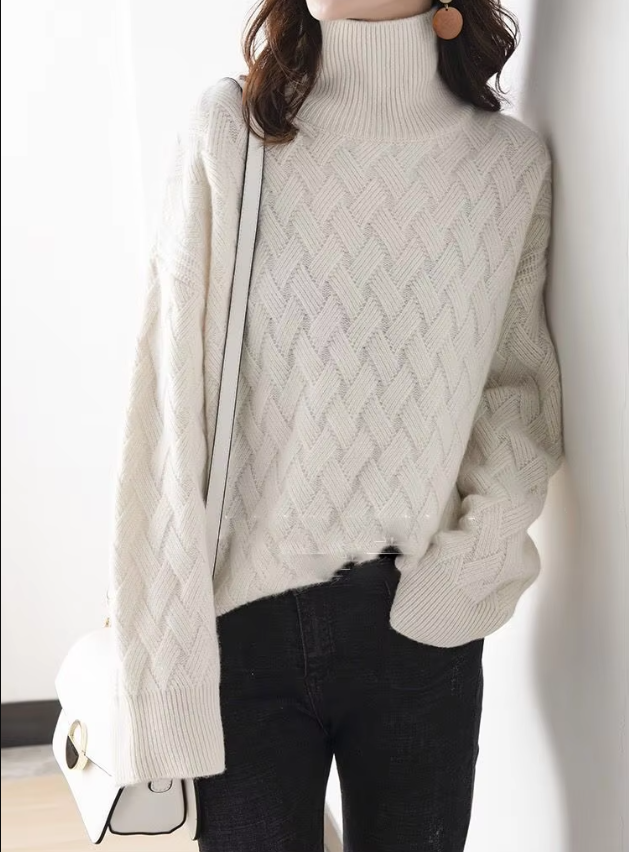 Karin | Damen Rollkragenpullover für den Frühling - Elle Zürich