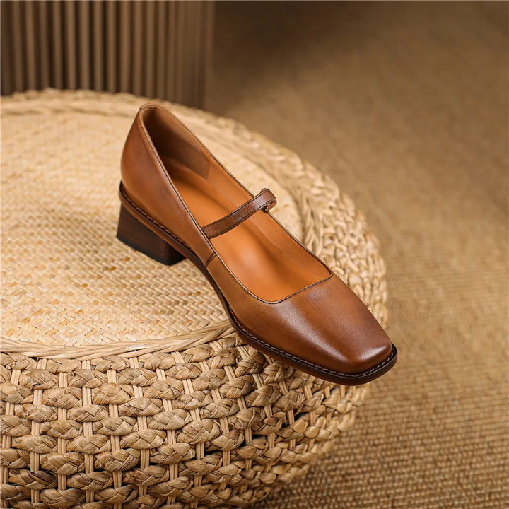 Jana | Damen Frühlings-Sandalen mit Riemen und Blockabsatz - Elle Zürich