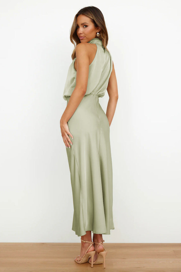 Claudia | Damen Schickes Halter Abendkleid - Elle Zürich