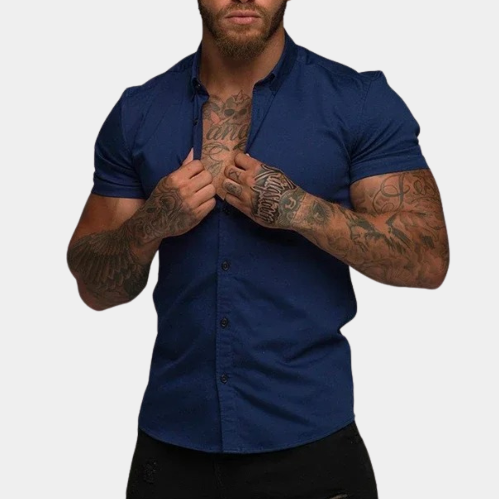 Johann | Stylisches Freizeithemd mit kurzen Ärmeln - Elle Zürich