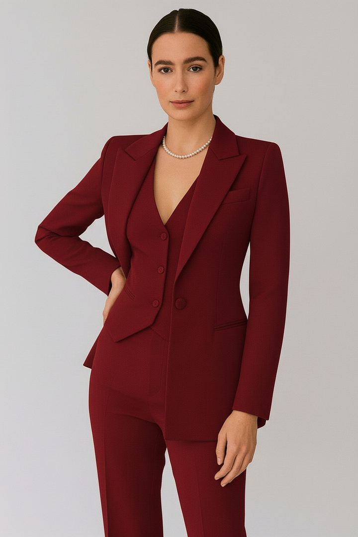 Viola | Damen Dreiteiliges Hosenanzug-Set - Elle Zürich