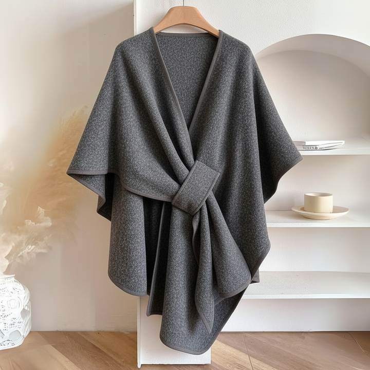 Caroline | Women’s Drape Wrap Tie Belt Vest - Elle Zürich