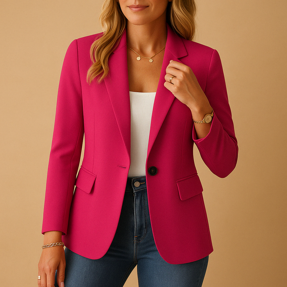 Ashley | Women’s Fitted Tailored Blazer Jacket Style - Elle Zürich