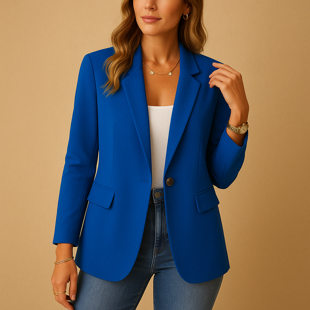 Ashley | Women’s Fitted Tailored Blazer Jacket Style - Elle Zürich