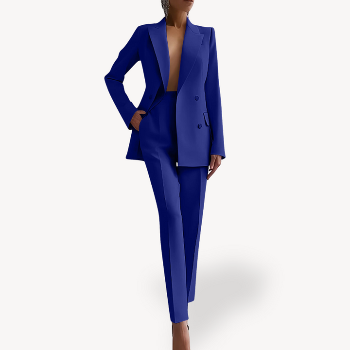 Barbara | Damen Maßgeschneiderter Blazer mit Hose, Zweiteiliges Anzug-Set - Elle Zürich