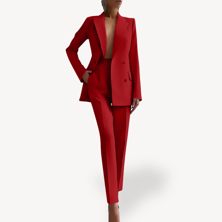 Barbara | Damen Maßgeschneiderter Blazer mit Hose, Zweiteiliges Anzug-Set - Elle Zürich