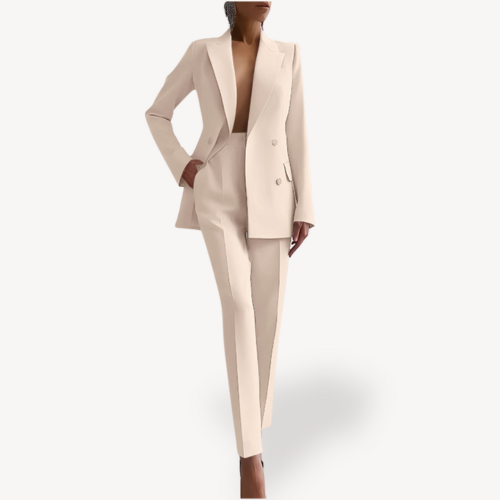 Barbara | Damen Maßgeschneiderter Blazer mit Hose, Zweiteiliges Anzug-Set - Elle Zürich