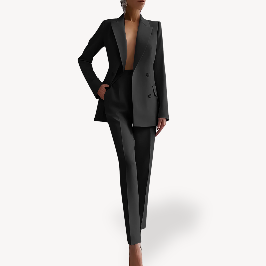 Barbara | Damen Maßgeschneiderter Blazer mit Hose, Zweiteiliges Anzug-Set - Elle Zürich
