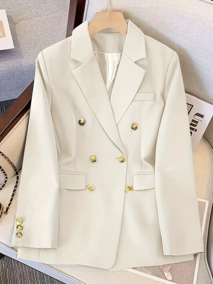 Harper | Women’s Tailored Double Breasted Blazer Jacket - Elle Zürich