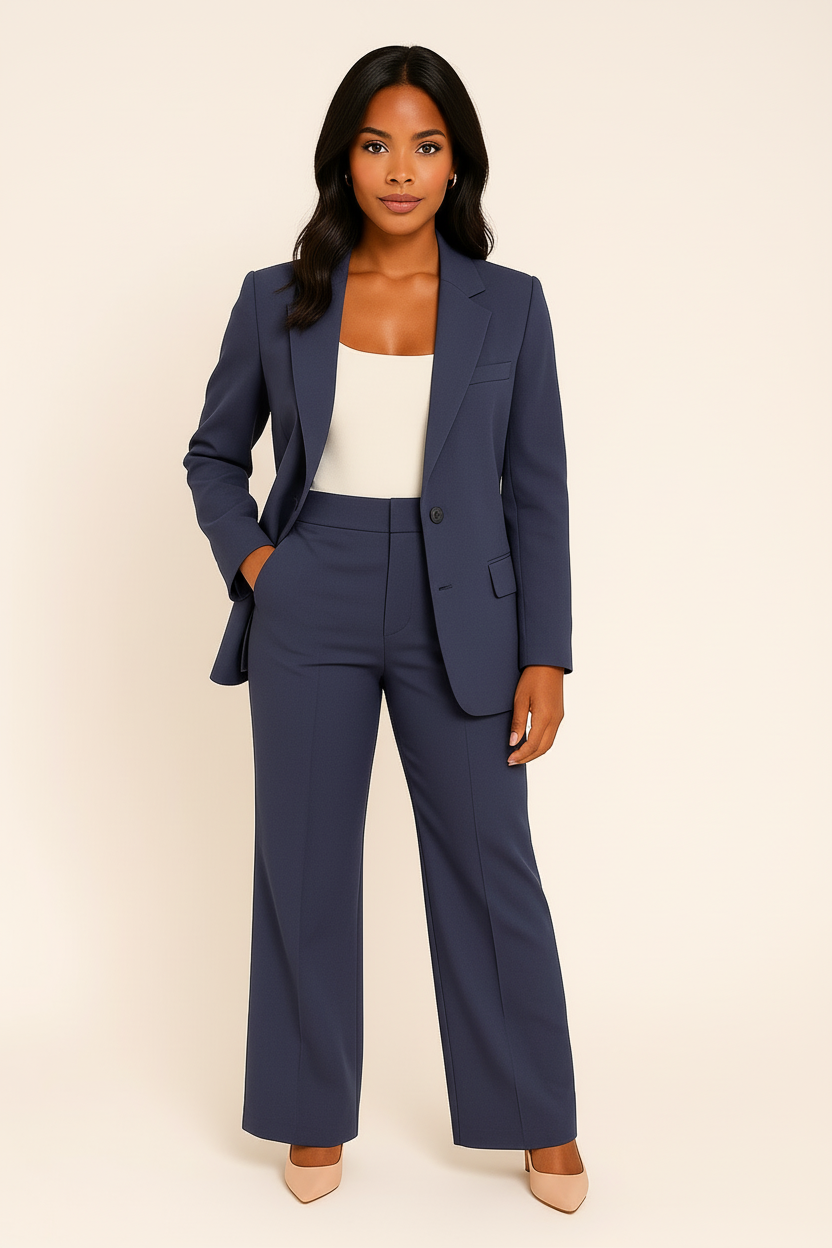 Viviane | Damen Hosenanzug-Set in Taillierter Passform - Elle Zürich