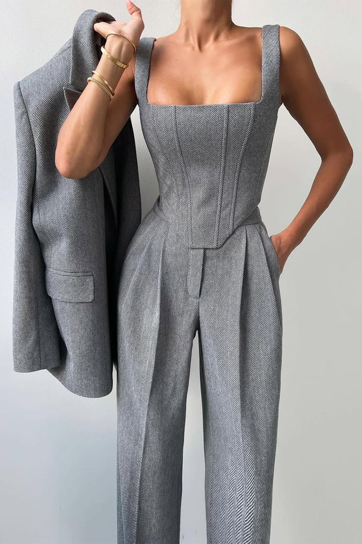 Carmen | Damen Dreiteiliger Hosenanzug - Elle Zürich
