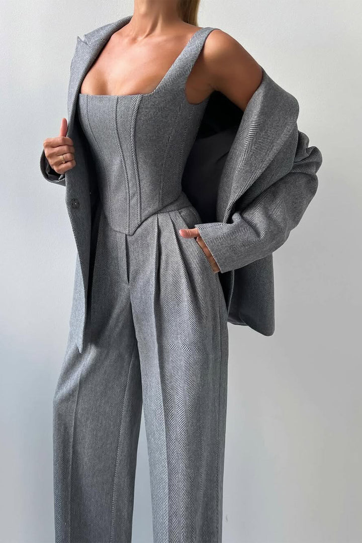 Carmen | Damen Dreiteiliger Hosenanzug - Elle Zürich