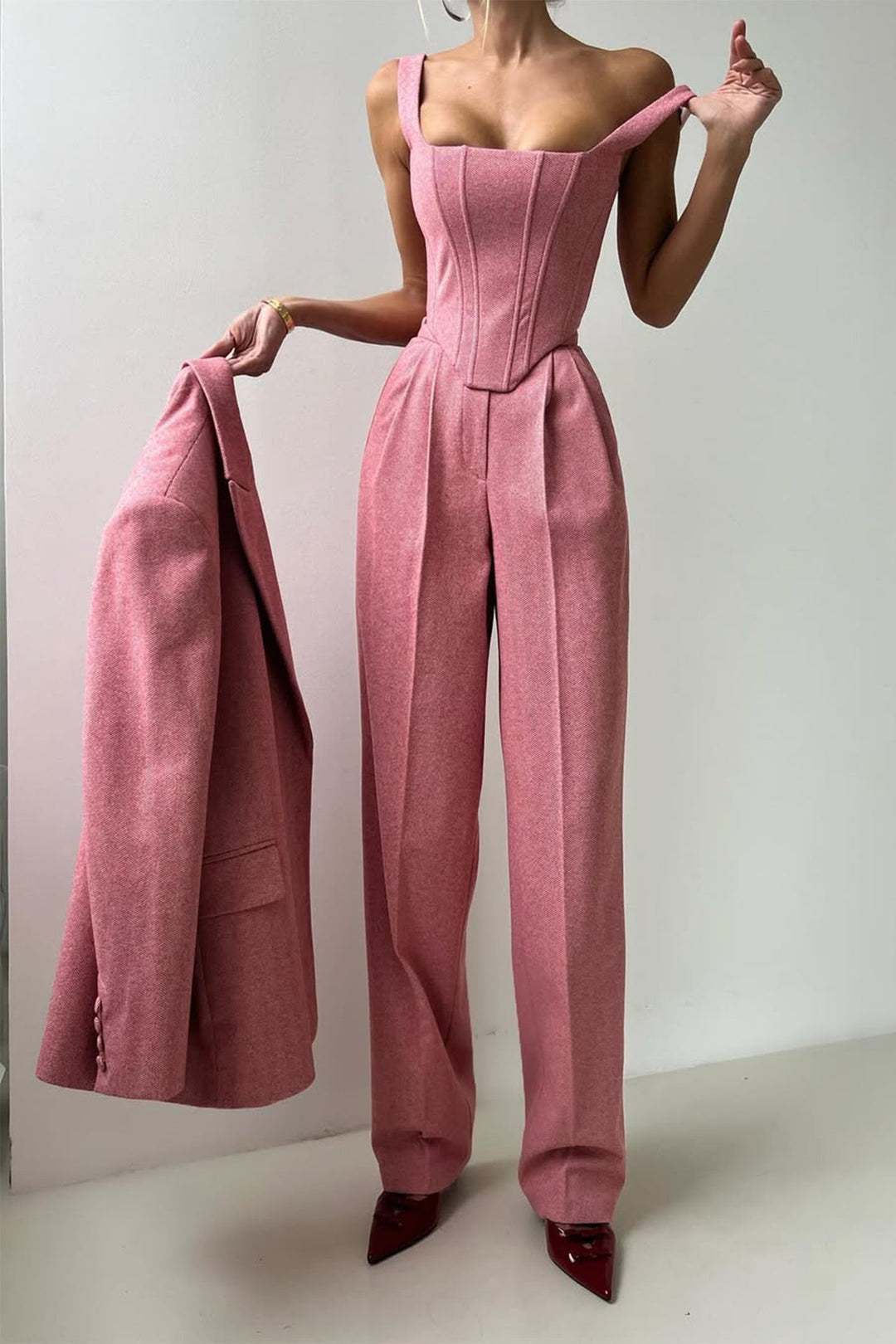 Carmen | Damen Dreiteiliger Hosenanzug - Elle Zürich