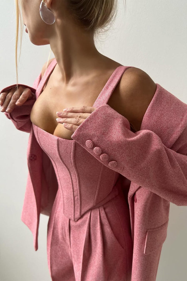 Carmen | Damen Dreiteiliger Hosenanzug - Elle Zürich