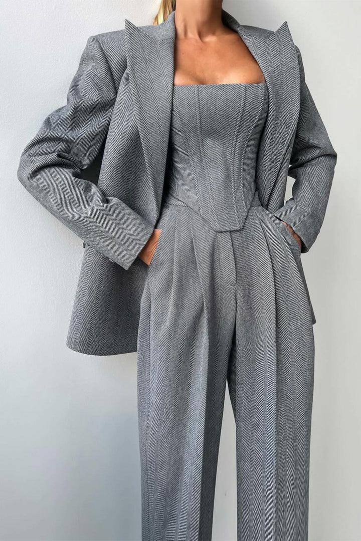 Carmen | Damen Dreiteiliger Hosenanzug - Elle Zürich