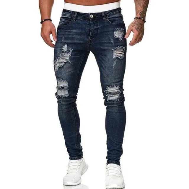 Christian | Stylische Herren Ripped Slim Fit Jeanshose - Elle Zürich