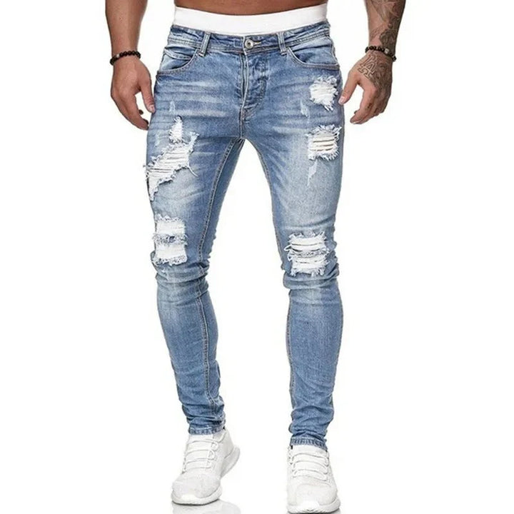 Christian | Stylische Herren Ripped Slim Fit Jeanshose - Elle Zürich