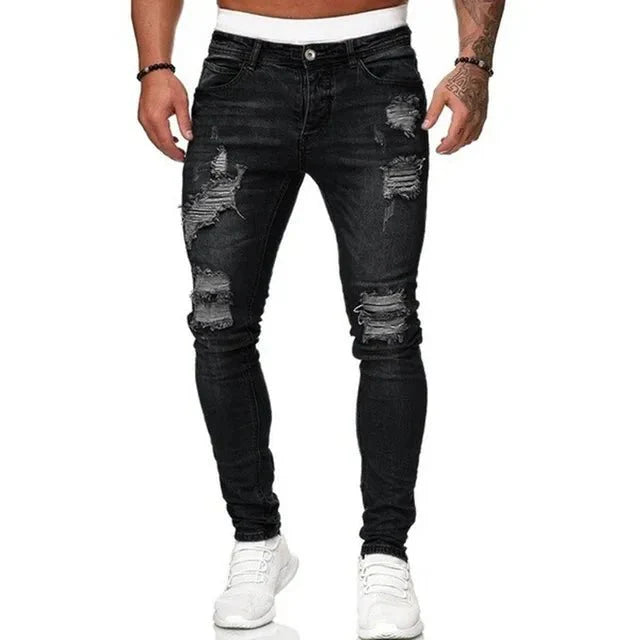 Christian | Stylische Herren Ripped Slim Fit Jeanshose - Elle Zürich