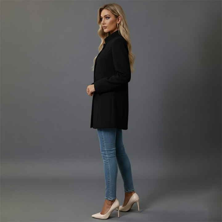 Kathrin | Damen Wintermantel Mit Knöpfen - Elle Zürich