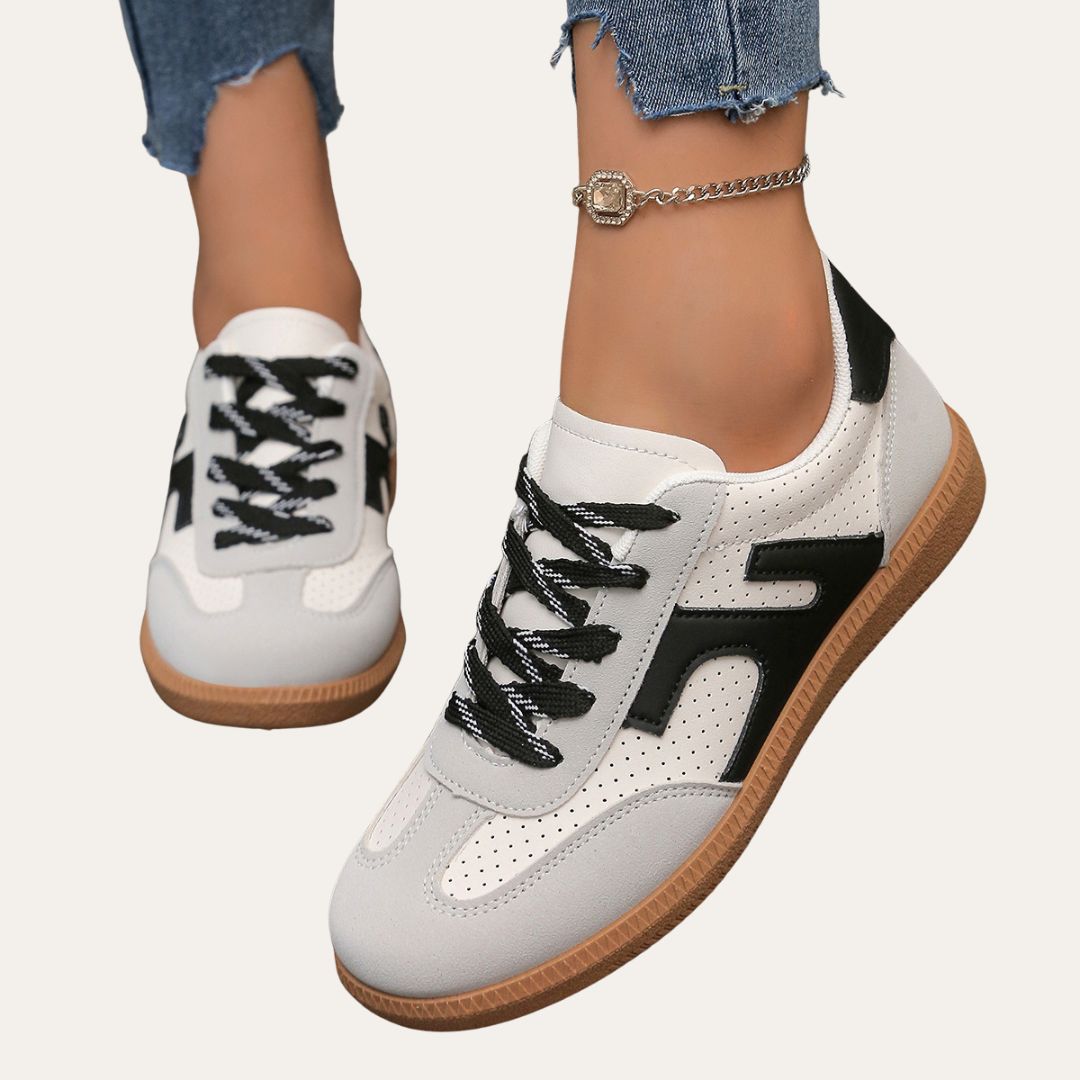 Gabriela | Damen Frühlings-Low-Top-Sneaker - Elle Zürich