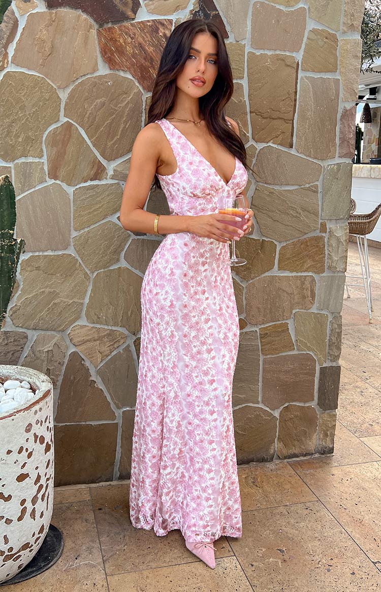 Anna | Damen Kleid mit Blumenmuster für Hochzeitsgäste - Elle Zürich