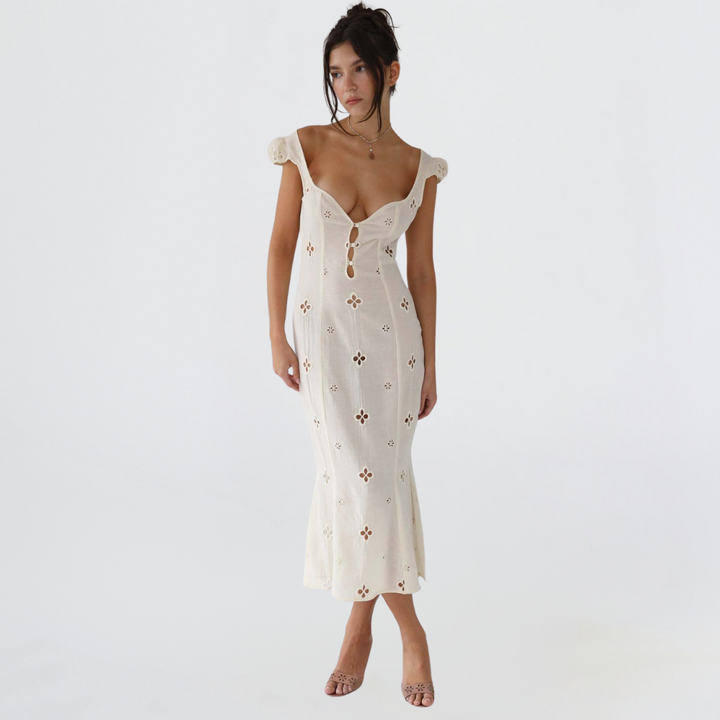 Annika | Figurbetontes Meerjungfrau-Kleid für Hochzeitsgäste - Elle Zürich