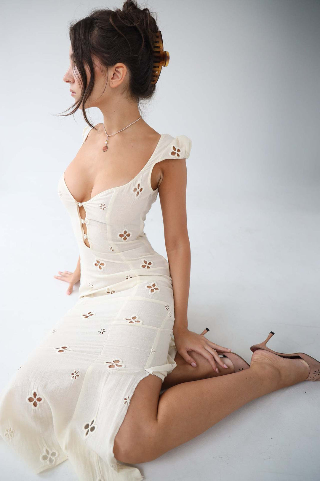Annika | Figurbetontes Meerjungfrau-Kleid für Hochzeitsgäste - Elle Zürich