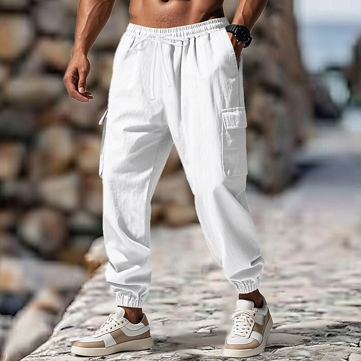 Michael | Herren Casual Cargo Jogger Hose mit Taschen - Elle Zürich