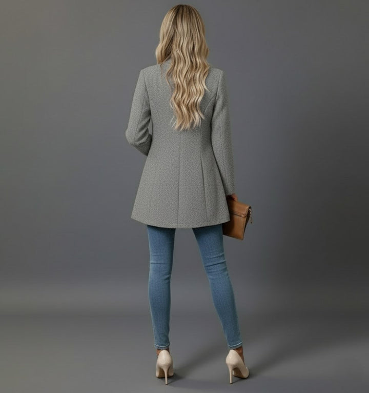 Kathrin | Damen Wintermantel Mit Knöpfen - Elle Zürich