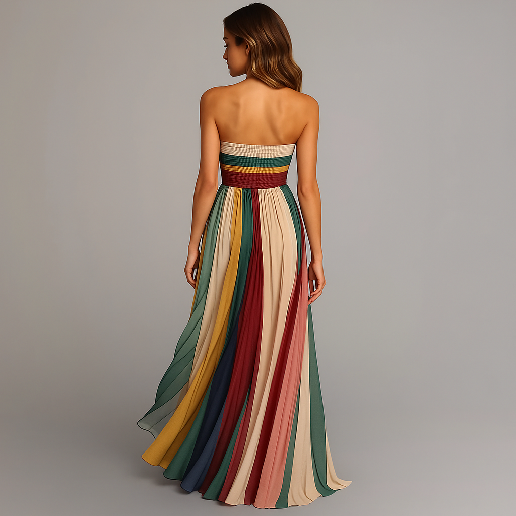 Beatrice | Damen Schickes Festliches Glamour Maxikleid - Elle Zürich