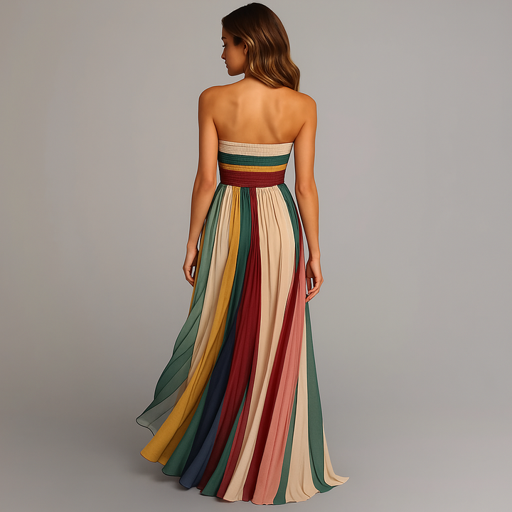 Beatrice | Damen Schickes Festliches Glamour Maxikleid - Elle Zürich